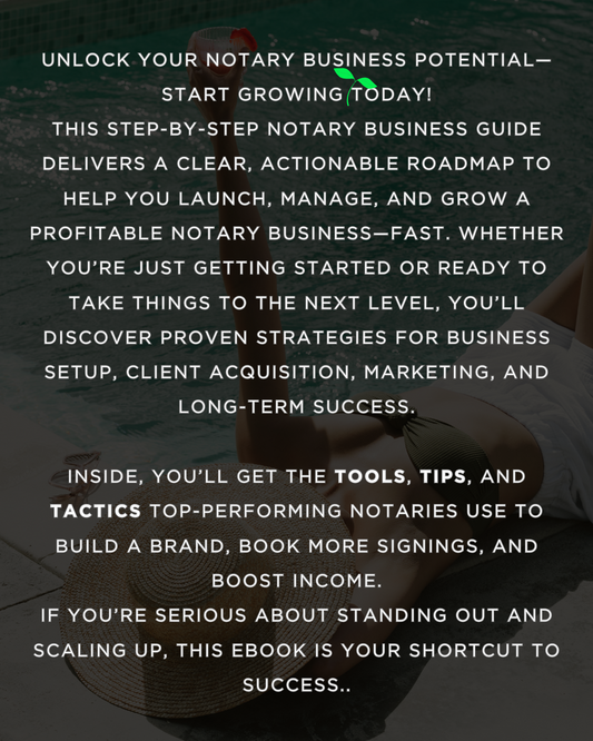 How to Start and Grow Your Notary Business