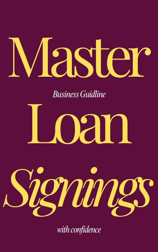 Notary Signing Agent Script & Guide – The Ultimate Resource for Loan Signings